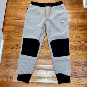 Orage Harfand Fleece Color Block Sweatpants. Large